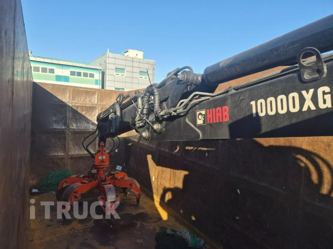 현대 메가트럭 집게차 280 5톤 수동 히아브10000 9