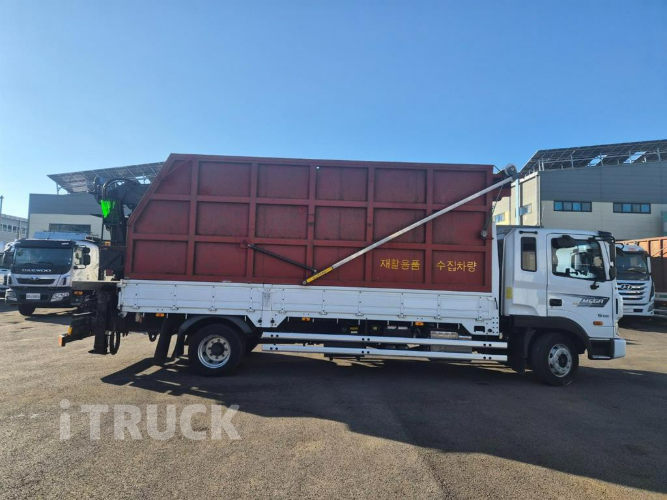 현대 메가트럭 집게차 280 5톤 수동 히아브10000 3