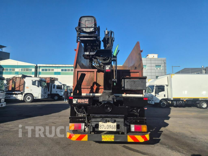 현대 메가트럭 집게차 280 5톤 수동 히아브10000 7