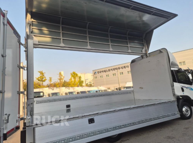 타타대우 더쎈 3.5톤 광폭 윙바디 슬리퍼캡(더블캡, 크루캡) 8