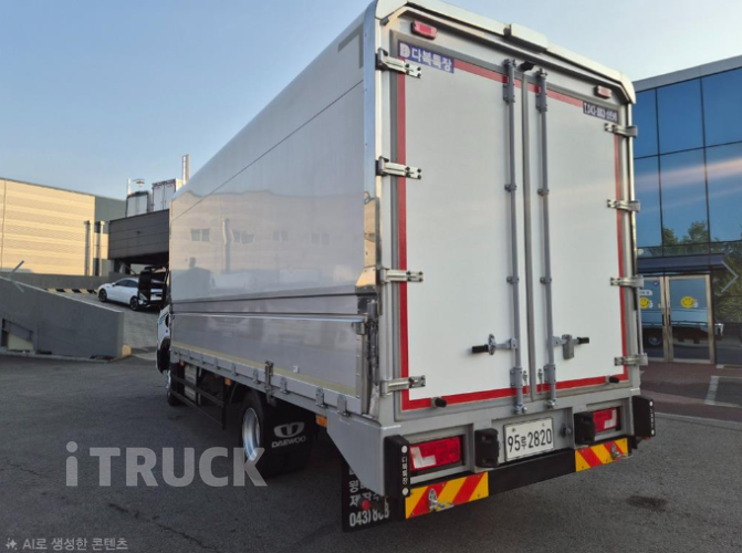 타타대우 더쎈 3.5톤 광폭 윙바디 슬리퍼캡(더블캡, 크루캡) 5