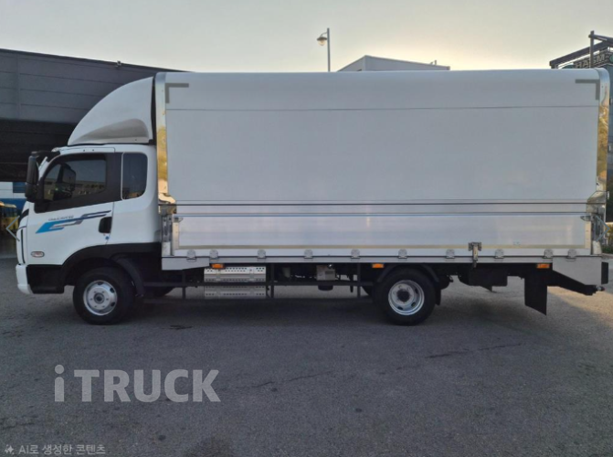 타타대우 더쎈 3.5톤 광폭 윙바디 슬리퍼캡(더블캡, 크루캡) 4
