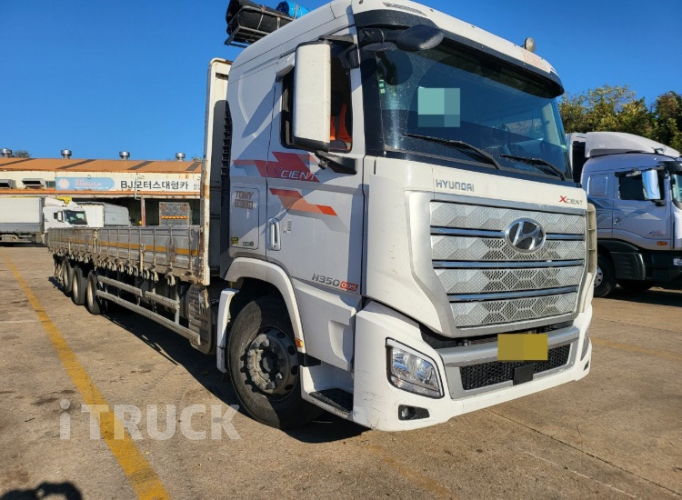 현대 엑시언트 350 후축 카고 13.5톤 수동 1