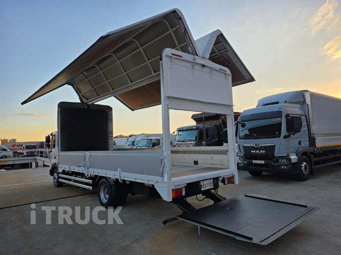 현대 메가트럭 280 단바리 윙바디 5톤 수동 12