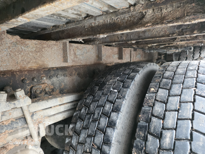 현대 우드칩 25톤 540 앞축 수동 12