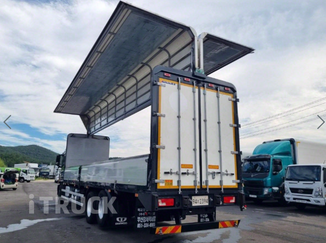 타타대우 프리마 320 후축 윙바디 8.5톤 오토 12