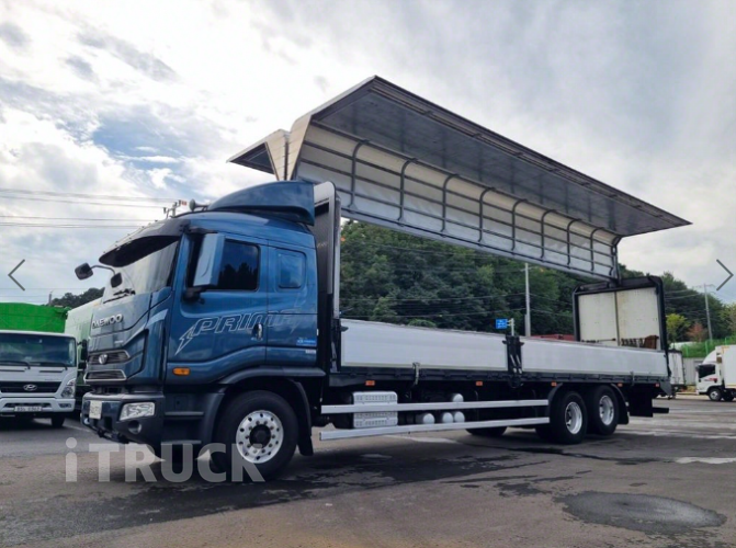 타타대우 프리마 320 후축 윙바디 8.5톤 오토 8