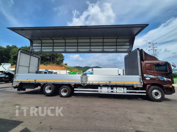 타타대우 구쎈 320 후축 윙바디 8.5톤 오토 14