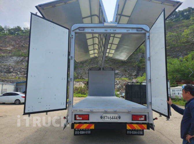 타타대우 구쎈 320 단바리 윙바디 8.5톤 오토 8