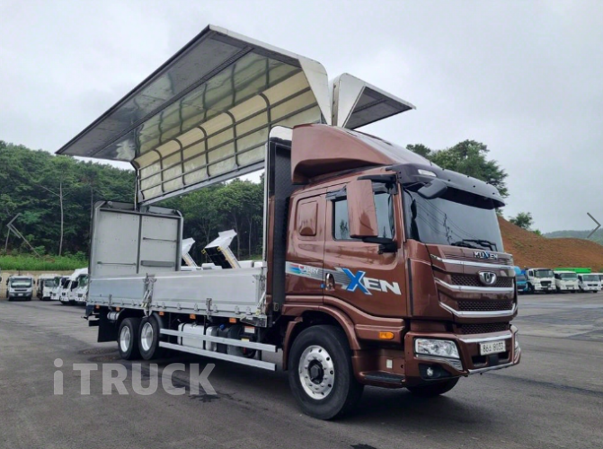 타타대우 구쎈 320 앞축 윙바디 8.5톤 오토 7