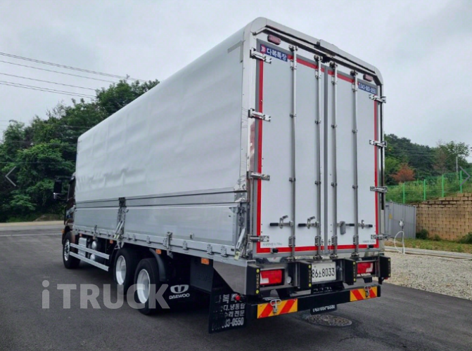 타타대우 구쎈 320 앞축 윙바디 8.5톤 오토 4