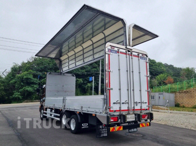 타타대우 구쎈 320 앞축 윙바디 8.5톤 오토 11