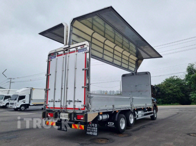 타타대우 구쎈 320 앞축 윙바디 8.5톤 오토 10