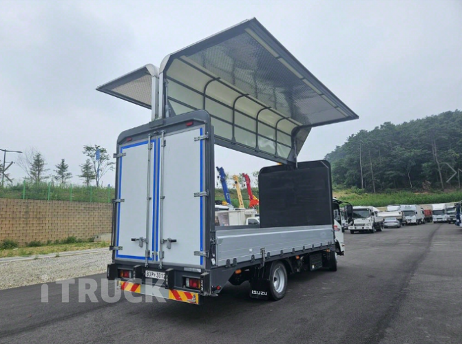 이스즈 엘프 3.5톤 윙바디 슬리퍼캡(더블캡, 크루캡) 10