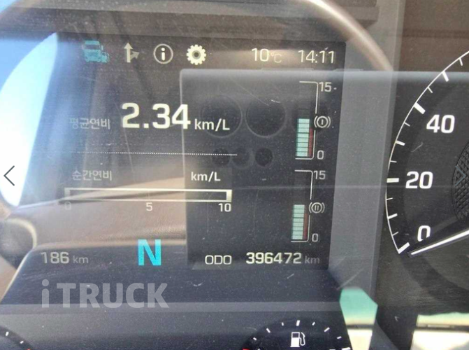 현대 엑시언트 400 단바리 윙바디 11.5톤 수동 9