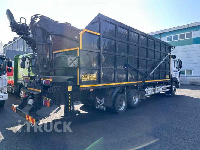 현대 메가트럭 와이드캡 집게차 300 5톤 수동 없음(순정) 4