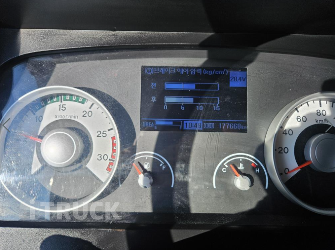 현대 올뉴마이티 280 단바리 익스하이탑 5톤 수동 15