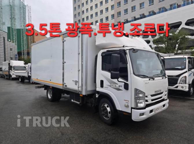이스즈 엘프 3.5톤 냉동탑 1