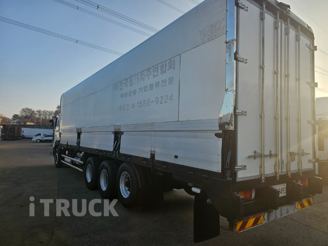 현대 트라고 400 후축 윙바디 14톤 수동 5