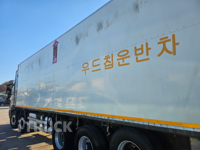 타타대우 우드칩 25톤 480 후축 수동 5