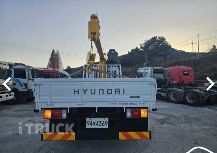 현대 카고크레인 없음(순정) 메가트럭 7.5톤 1