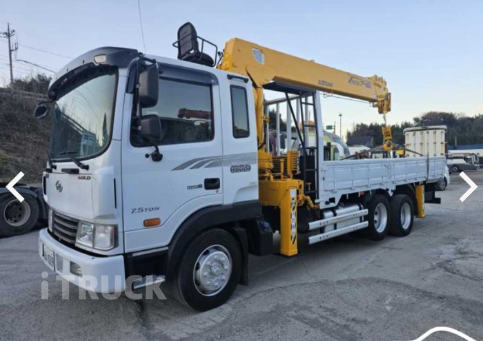 현대 카고크레인 없음(순정) 메가트럭 7.5톤 0