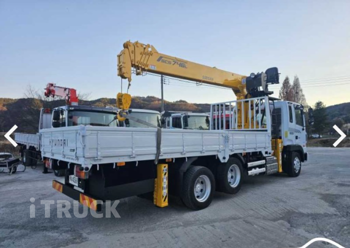현대 카고크레인 없음(순정) 메가트럭 7.5톤 18