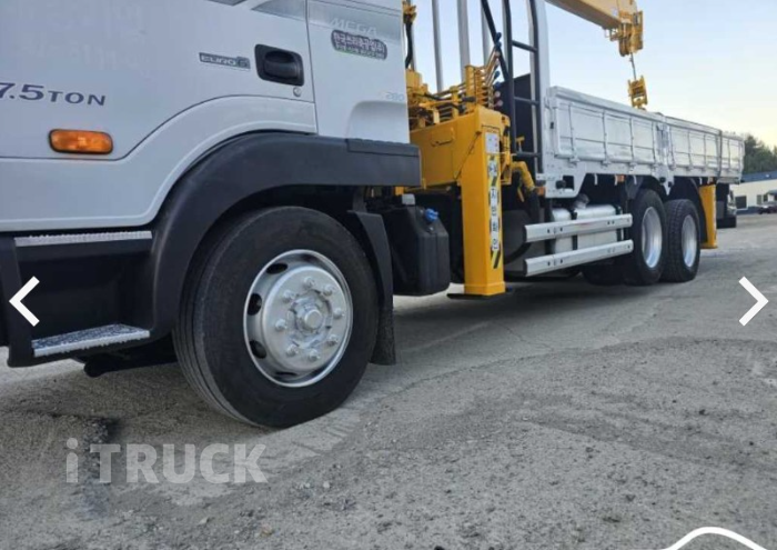 현대 카고크레인 없음(순정) 메가트럭 7.5톤 15