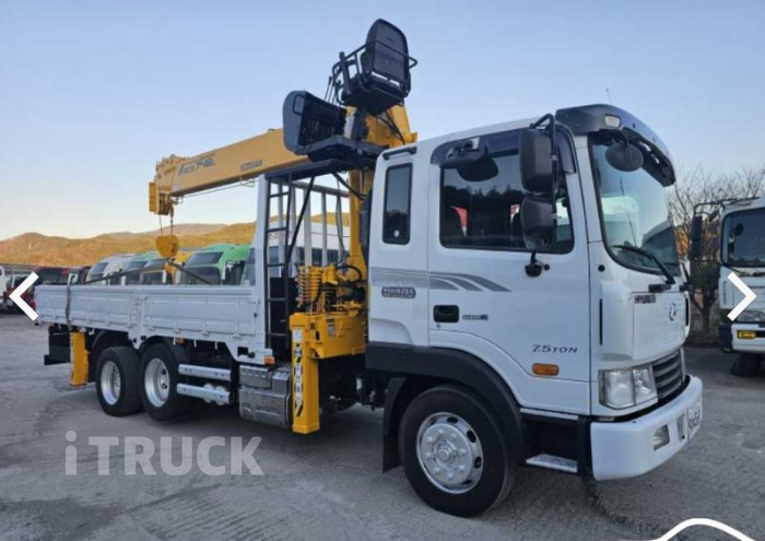 현대 카고크레인 없음(순정) 메가트럭 7.5톤 2