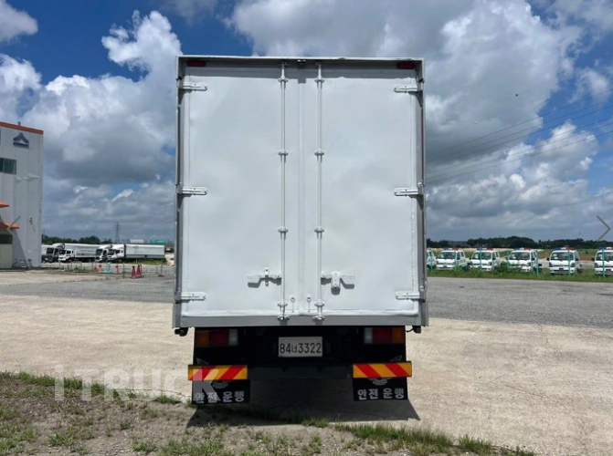 현대 메가트럭 280 단바리 익스하이탑 5톤 수동 5