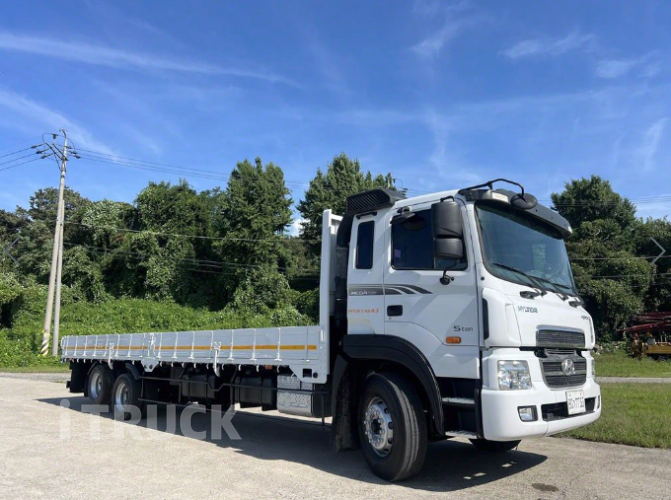 현대 메가트럭 와이드캡 300 후축 카고 5톤 수동 1