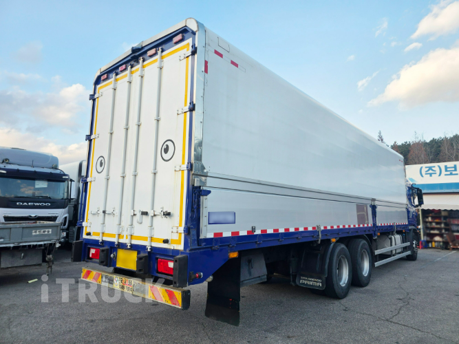 타타대우 프리마 420 십바리 윙바디 14톤 오토 6