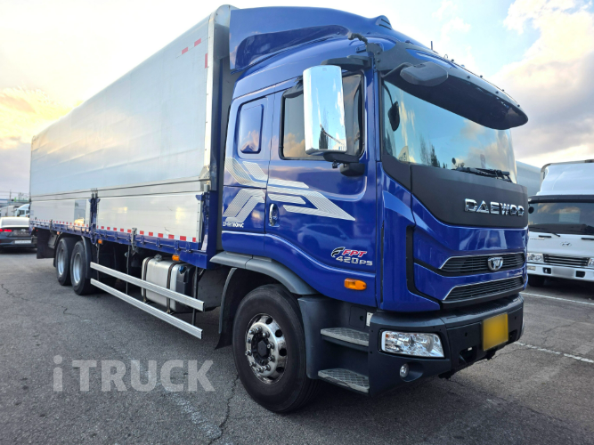 타타대우 프리마 420 십바리 윙바디 14톤 오토 5