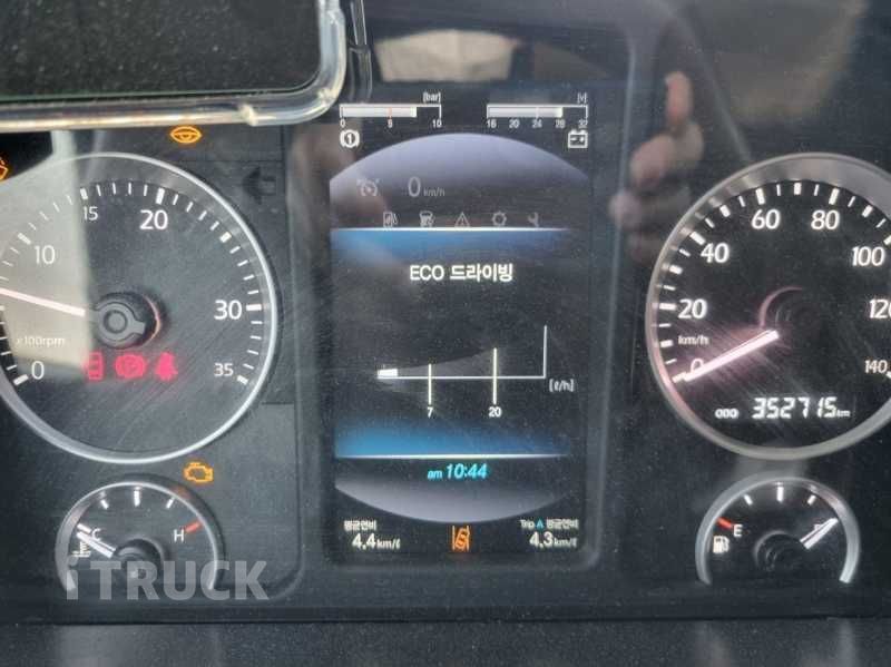 타타대우 프리마 고하중 320 후축 냉동 컨테이너탑 8.5톤 수동 7