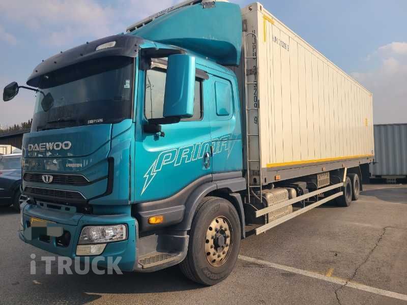 타타대우 프리마 고하중 320 후축 냉동 컨테이너탑 8.5톤 수동