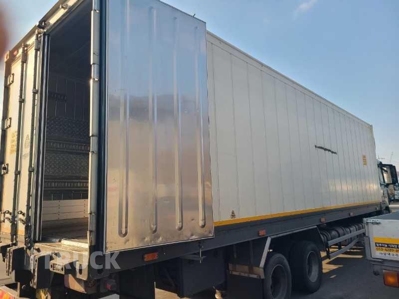 타타대우 프리마 고하중 320 후축 냉동 컨테이너탑 8.5톤 수동 9