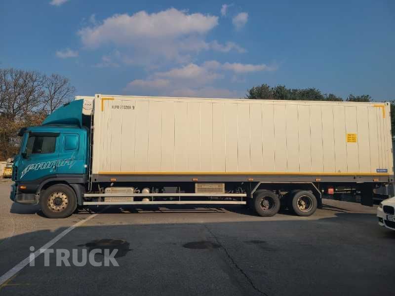 타타대우 프리마 고하중 320 후축 냉동 컨테이너탑 8.5톤 수동 6