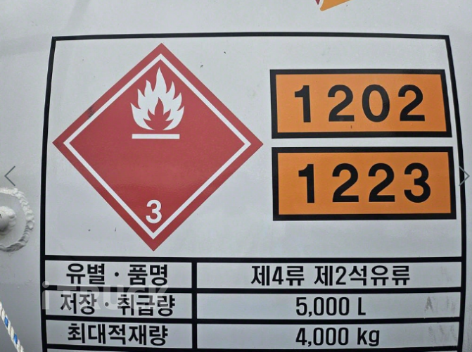 현대 탱크로리 올뉴마이티 알탱크 5,000L 수동 9