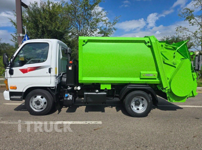 현대 압착진개 마이티큐티 2.5톤 덤프식 배출 4