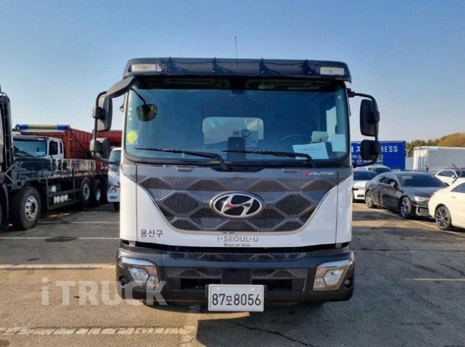 현대 압축진개 파비스 5톤 밀판식 배출 1