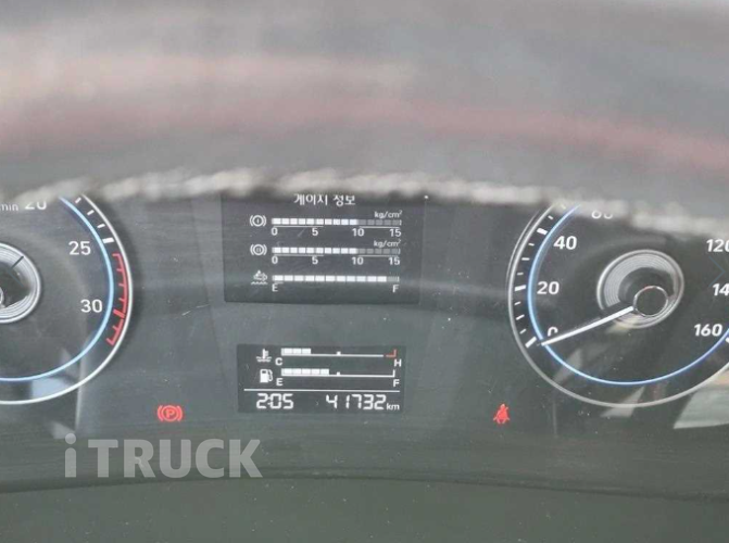 현대 압축진개 파비스 5톤 밀판식 배출 16