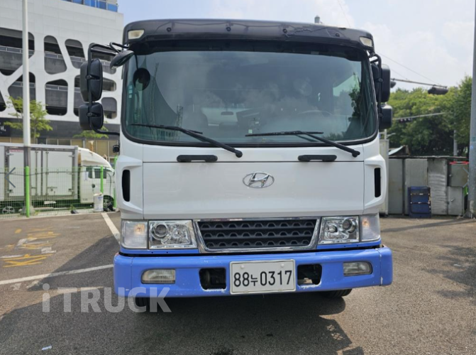 현대 압축진개 메가트럭 5톤 덤프식 배출 2