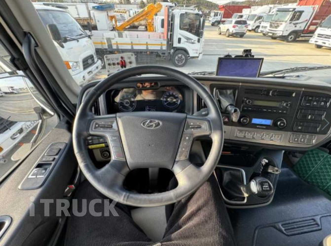 현대 압축진개 파비스 5톤 밀판식 배출 13