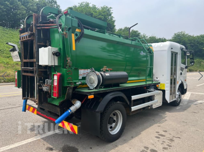 현대 음식물차 파비스 5톤 덤프식 배출 5