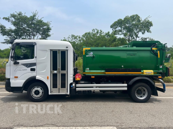 현대 음식물차 파비스 5톤 덤프식 배출 4