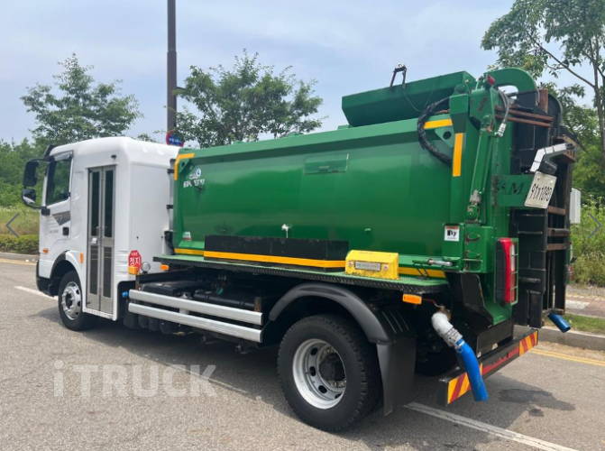 현대 음식물차 파비스 5톤 덤프식 배출 6