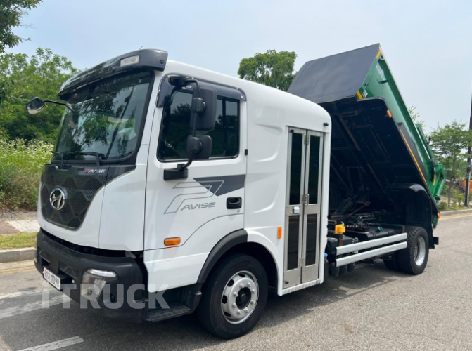 현대 음식물차 파비스 5톤 덤프식 배출 11