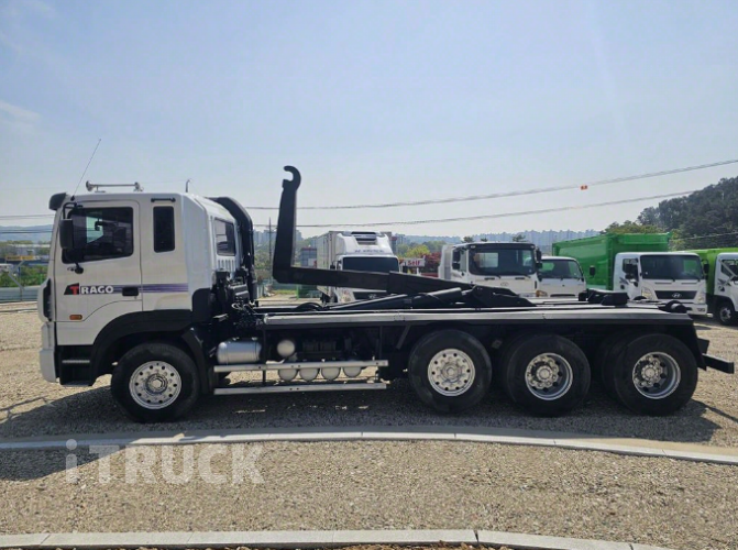 현대 트라고 암롤 420 24톤 수동 앞축 5