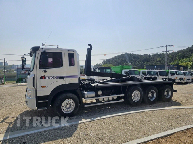 현대 트라고 암롤 420 24톤 수동 앞축 4