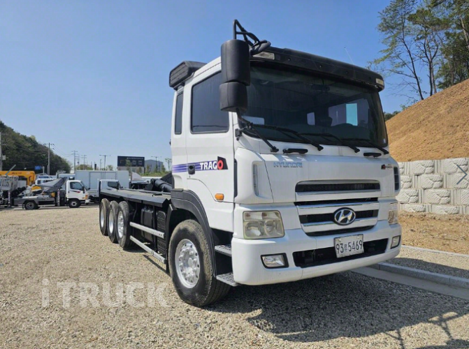 현대 트라고 암롤 420 24톤 수동 앞축 3